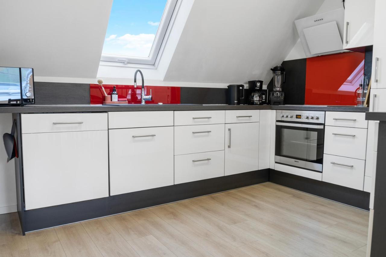 Modernes 3-Zimmer Loft Mit Balkon Hennesee 5 Min Eslohe Ngoại thất bức ảnh