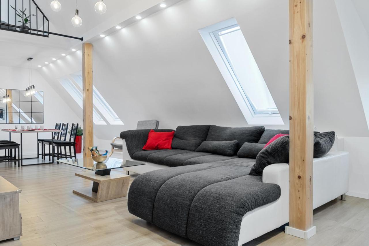 Modernes 3-Zimmer Loft Mit Balkon Hennesee 5 Min Eslohe Ngoại thất bức ảnh